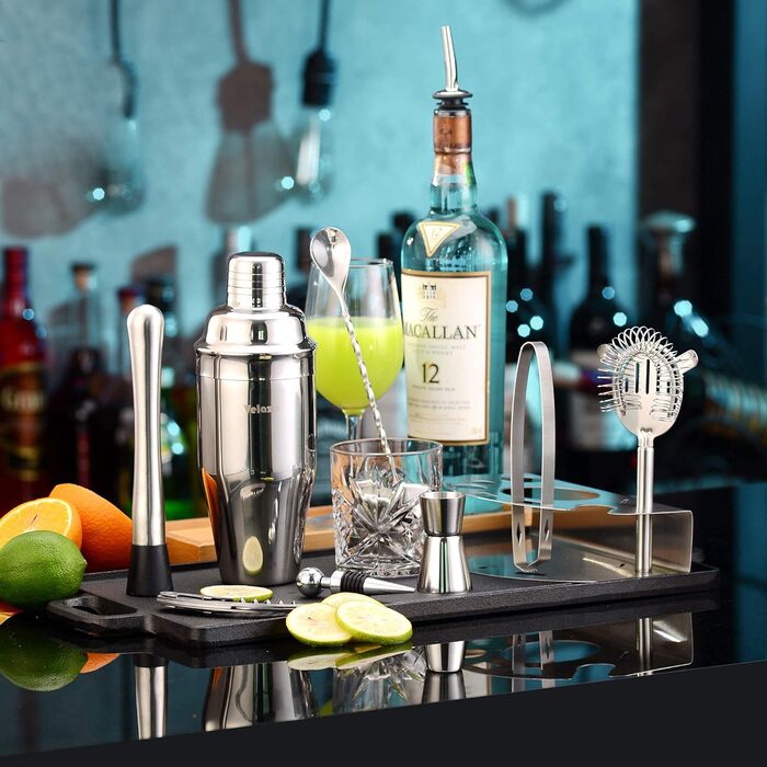 Набір шейкерів для коктейлів 10 предметів Velaze