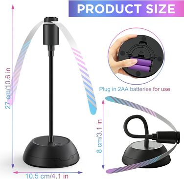 Вентилятор відлякувач комах 2 шт чорний Fancysky