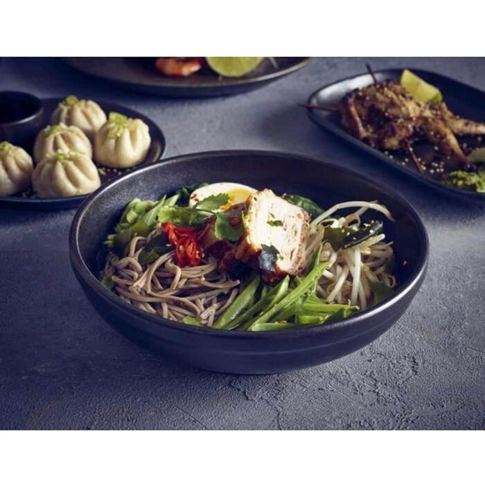 Миска глибока кругла 27.5хh 6.5 см, Terra Porcelain Black, GenWare