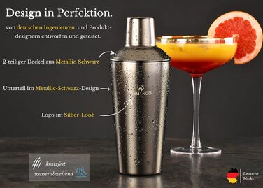 Коктейльний набір з нержавіючої сталі 700 мл BARMINGO