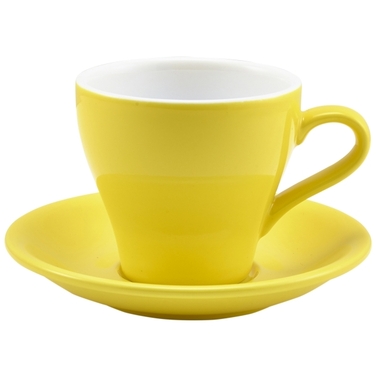 Блюдце 16 см, жовте, Color Tea, GenWare