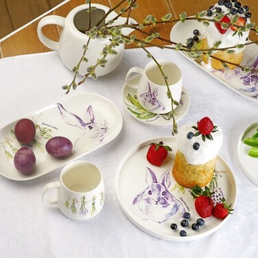 Кружка Fissman PROVENCE RABBIT 400 мл порцеляна (13955)