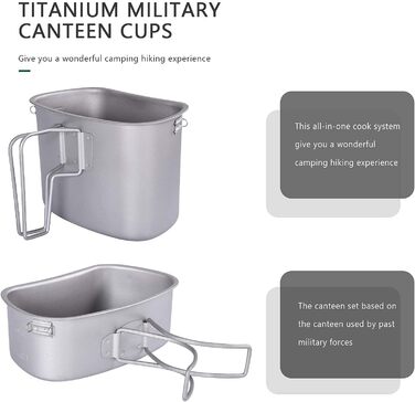 Надлегкий набір для приготування їжі 1100 мл. 750 мл. 400 мл. iBasingo