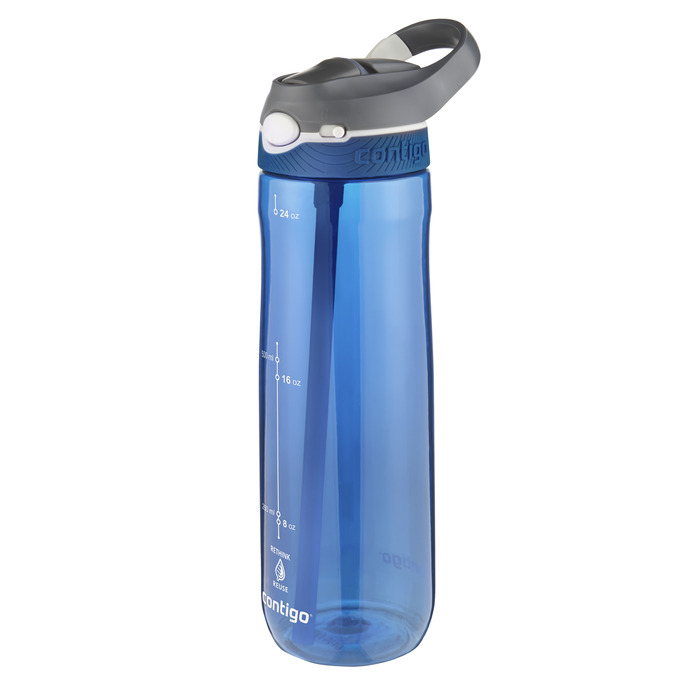 Бутылка для воды спортивная 720 мл, синий 2191379 Ashland Contigo