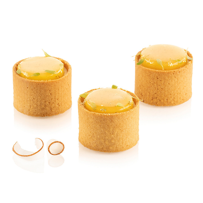 TARTE RING ROUND D50 H35 MM Пластикові кільця (6 шт.) Ø50 h35 мм