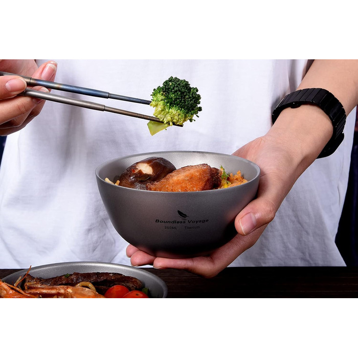 Титанова чаша з подвійними стінками 350 мл Boundless Voyage