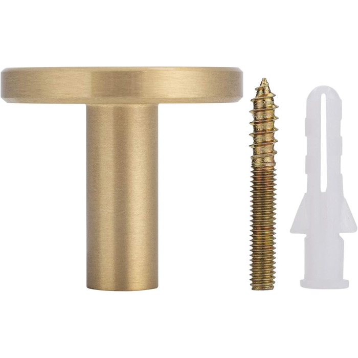 Настінний гачок для ванної кімнати, золотистий матовий Vialex