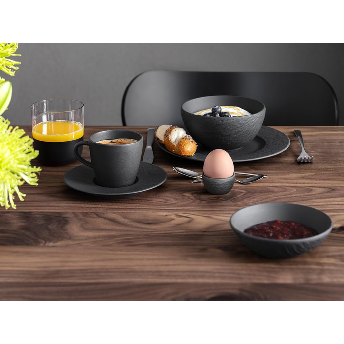 Чашка для яєць 5х3 см, чорний Rock Manufacture Villeroy & Boch