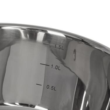 Ковш Fissman FELICE 20x10 см/3,2 л. без крышки нержавеющая сталь (5336)