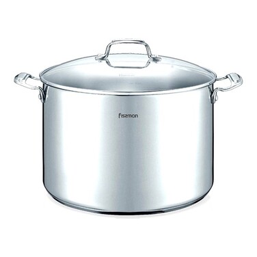Каструля Fissman JUPITER 28x18 см / 11 л з кришкою (5304)