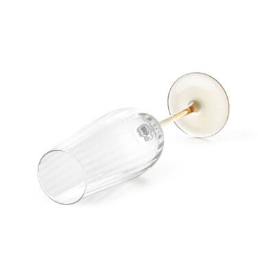 Набір з 2-х бокалів Fissman для шампанського 230 мл скло (19054)