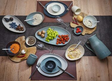 Набір тарілок  27х20х3 см, 4 предмети, Pietra Creatable