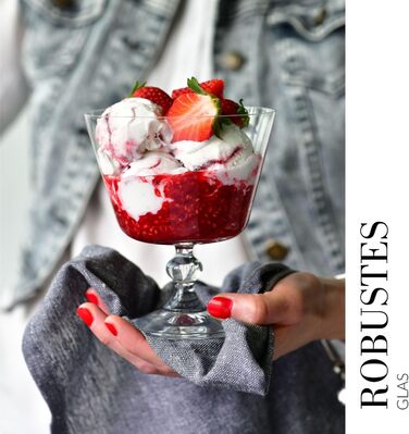 Набор креманок для мороженого 6 шт. 380 мл Кросно