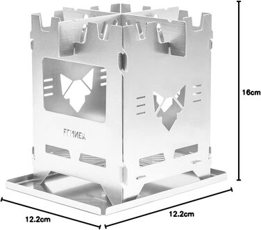 Портативна складана піч-мангал FENNEK