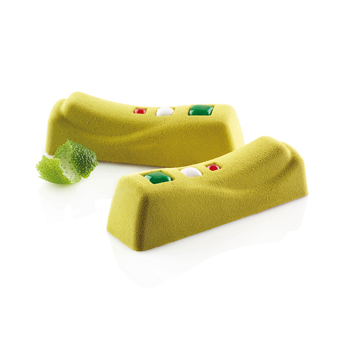 SQ042/YL Форма силіконова 600x400 мм, 'хвиля'  119х36 мм, h 34 мм