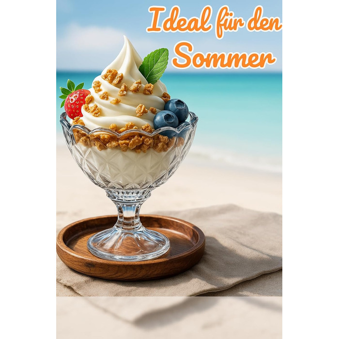 Набір креманок для мороженого 6 шт. 200 мл My-goodbuy24