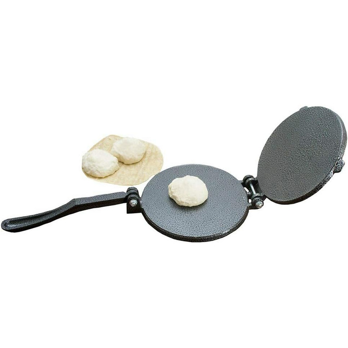 Прес для тортильї ручний 20,3 см, алюміній Kisbeibi