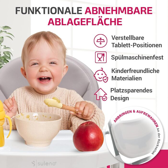 Дитячий стільчик для годування Suleno