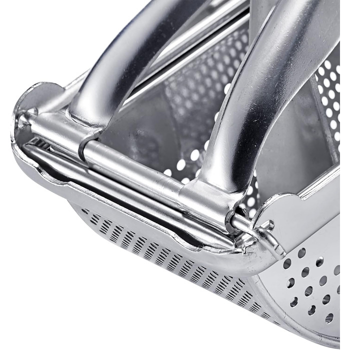 С круглой перфорацией, Длина 30 см, Треугольник, Серебристый, 61262260 (Луженая сталь)