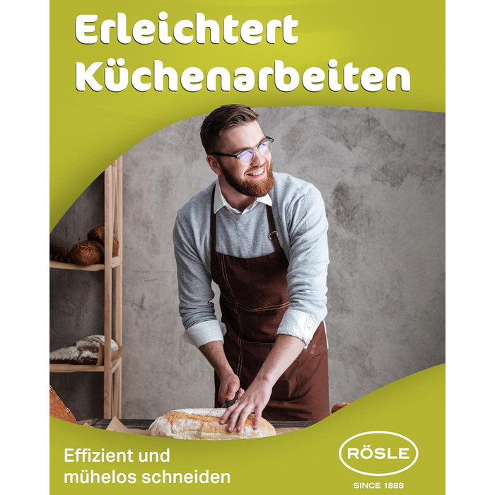 Нож для хлеба 20 см Tradition Rosle