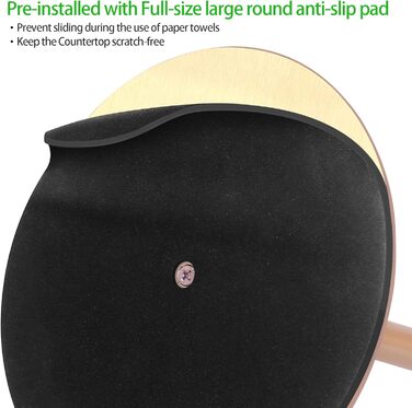 Тримач для кухонних рулонів настільний 31 см, золотистий OBODING