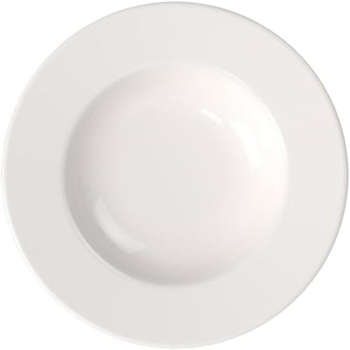 Тарілка для супу 24 см біла Basic White Vivo Villeroy & Boch