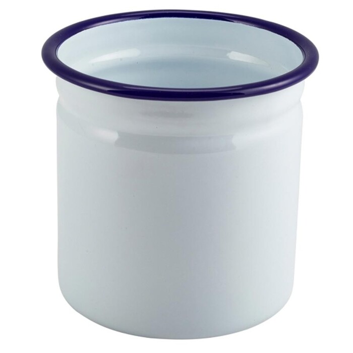 Утримувач столових приладів 11,5х11 см, емаль, білий, GenWare