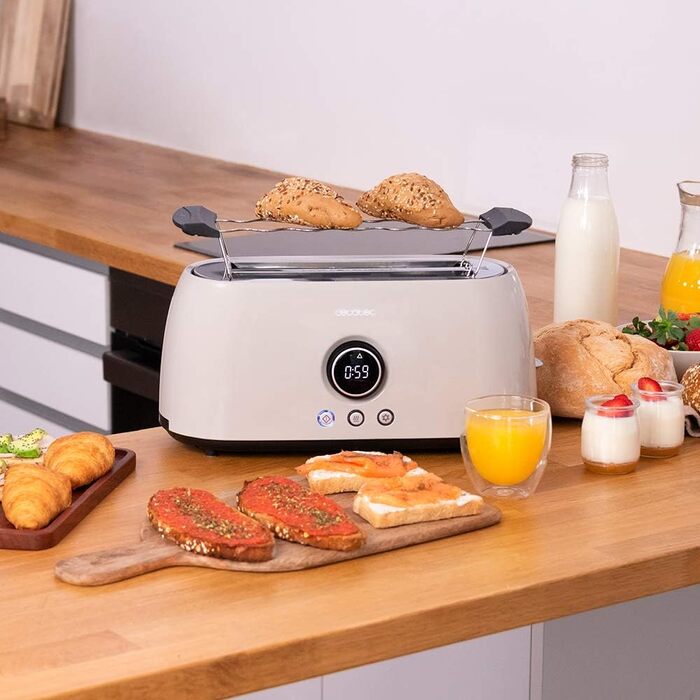Тостер 1500 Вт, бежевий ClassicToast 15000 Cecotec