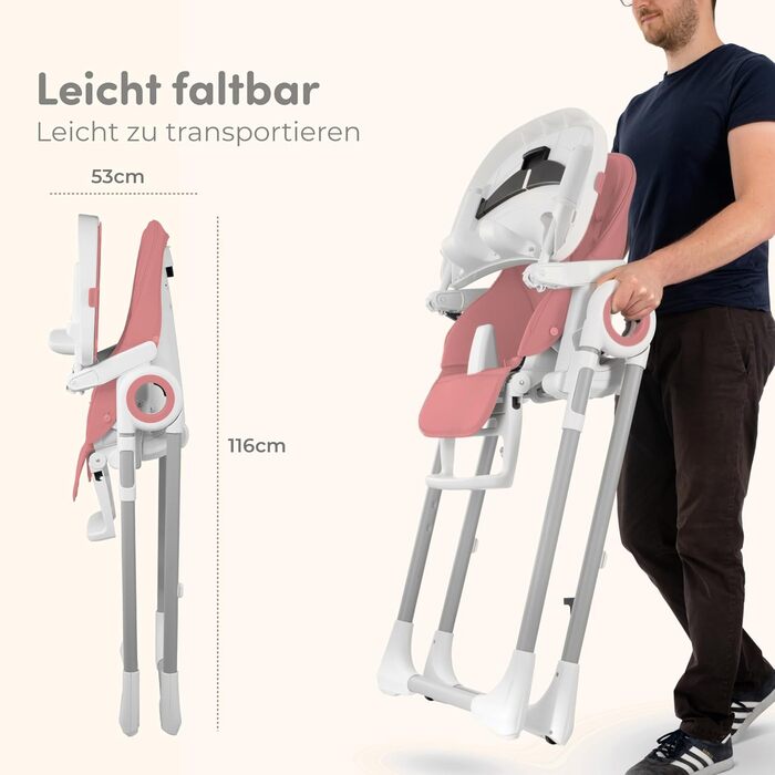 Детский стульчик для кормления от 6 месяцев Sweety Fox