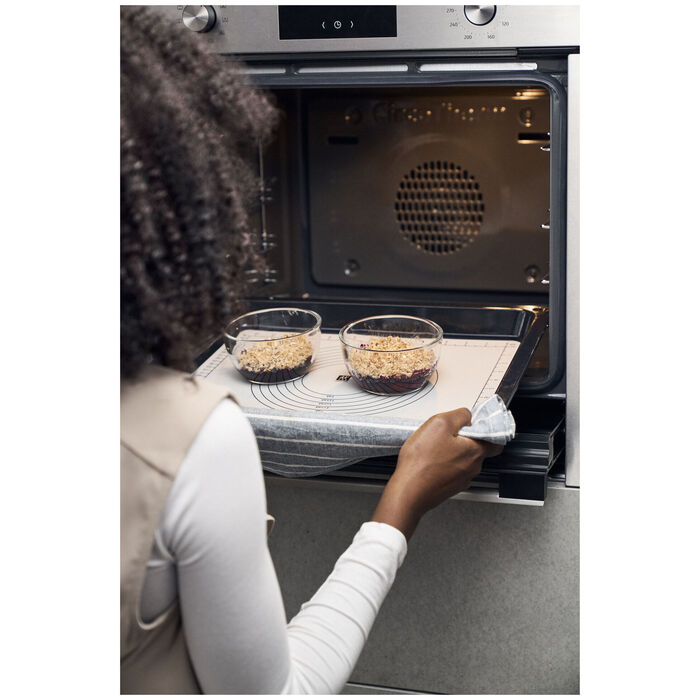 Миска з вакуумною кришкою 24 см, прозоре скло Fresh & Save Zwilling