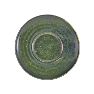 Блюдце 14.5 см, зеленое, Terra Porcelain Aqua Green, GenWare