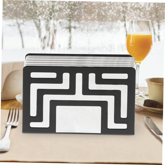 Современный металлический держатель для салфеток 12 х 8,5 см HOMSFOU