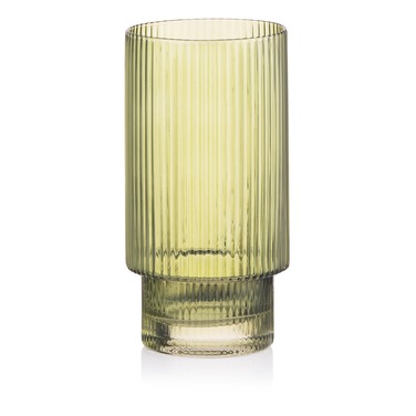 ARDESTO Набор низких бокалов 380мл, 2шт, Стекло, Зеленый