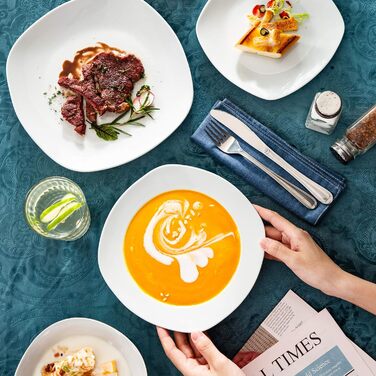 Набір тарілок на 12 осіб, 48 предметів Elisa MALACASA