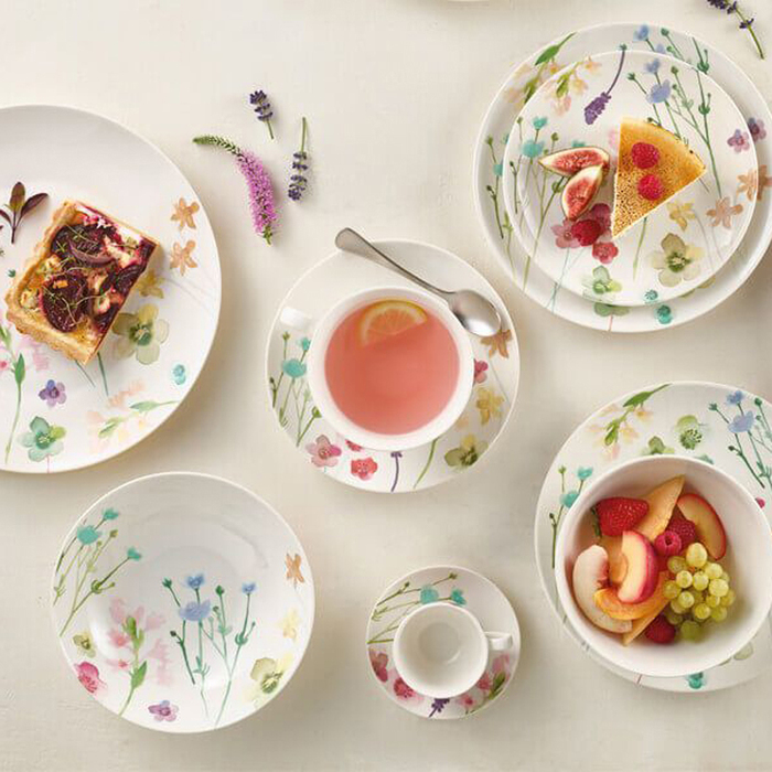 Чашка для капучіно з блюдцем Maxwell & Williams WILDWOOD, порцеляна, 400 мл