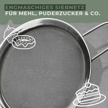 Сито кухонне 9 см зелене Ecolution Fackelmann