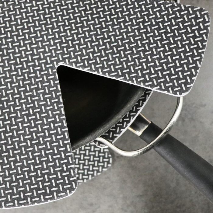 Набір з 6 фетрових підставок під гаряче 38 см, сірий Com-Four