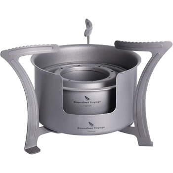 Титанова спиртова плита з підставкою для горщиків Boundless Voyage