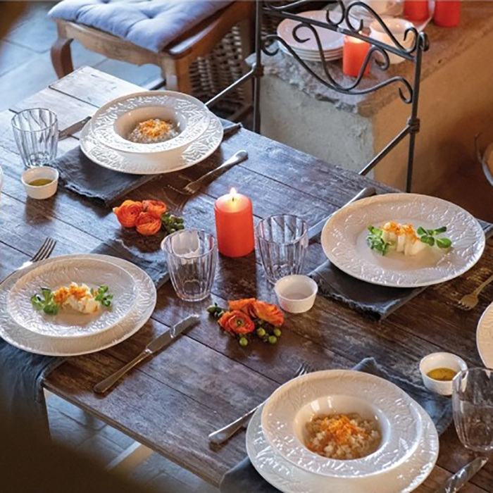 Тарілка для салата La Porcellana Bianca BOSCO, порцеляна, діам. 20 см