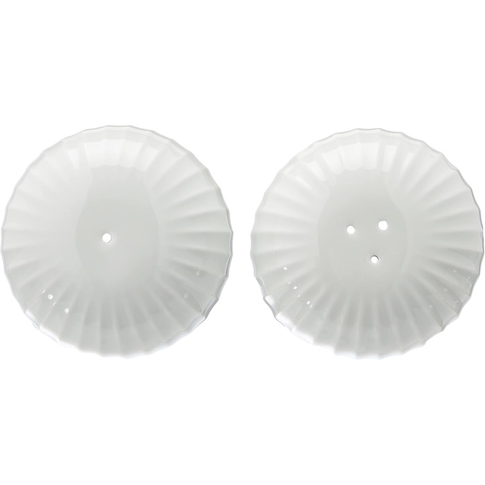 Солонка и перечница, набор 2 предмета, белые Hammershøi Kähler