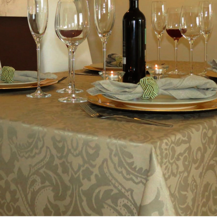 Скатертина Aitana textil Visconti Duna в рулоні, жаккард, ширина 140 см