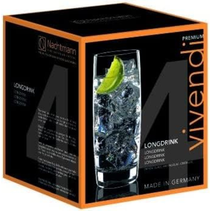 Келих для шампанського Spiegelau & Nachtmann, келих, прозорий, 4 шт. и ( в упаковці), 4 (келихи Хайбол)