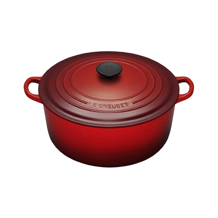 Каструля / жаровня 22 см, бордовий Le Creuset