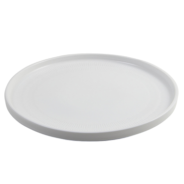 Тарілка презентаційна 25*2.2 см із низьким вертикальним бортом, Incise Porcelain Lustre, GenWare