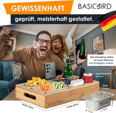 Органайзер для снеків BASICBIRD