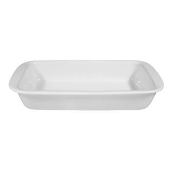 Блюдо для запікання 30 х 18 см прямокутне біле Lukullus Seltmann