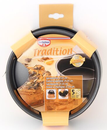 Форма для випічки розємна кругла Ø 18 см Tradition Dr. Oetker