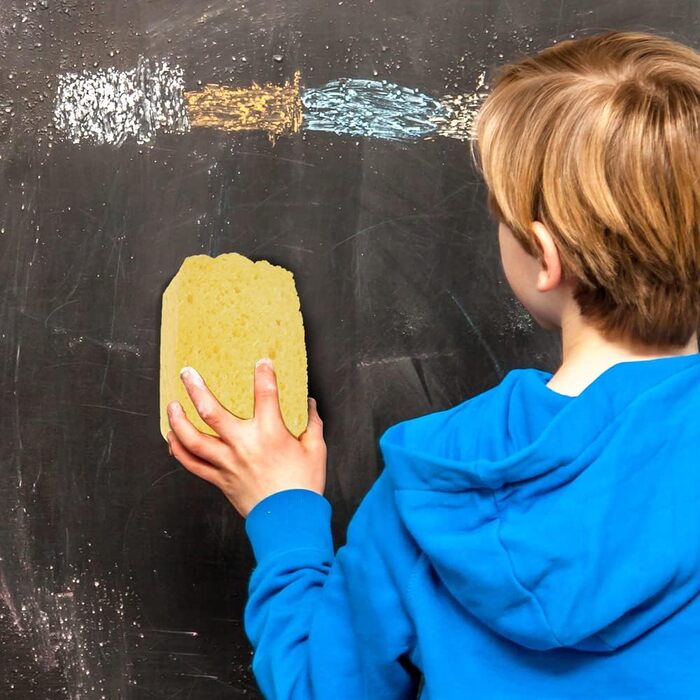 Набір губок для миття 10 шт. 13,5 x 9 x 3,7 см жовтий Spontex