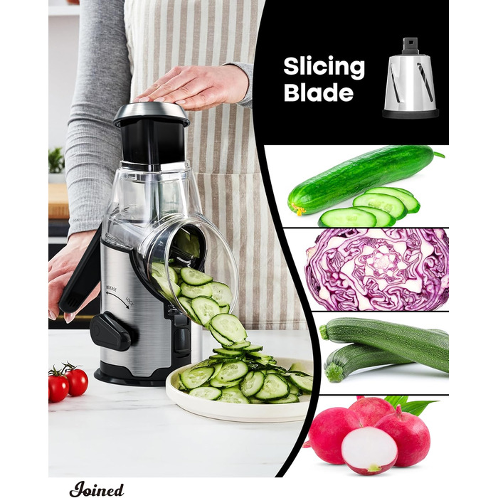 Терка для сиру роторна, нержавіюча сталь Joined