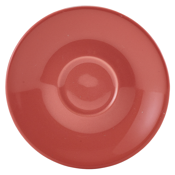Блюдце 12 см, коралове, Coral, Color Tea, GenWare